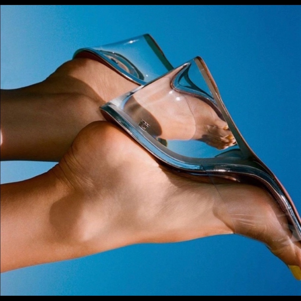 Amina Mauddi lupita glass wedge